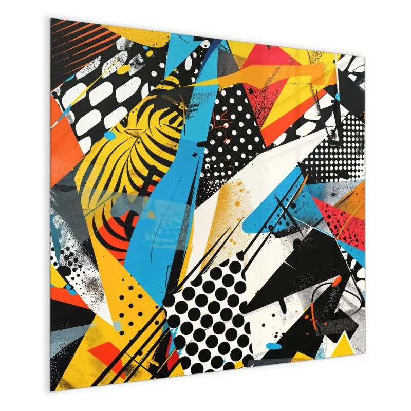 Mega-Angebot Magnettafel - Abstrakte Kunst 30 x 30 cm