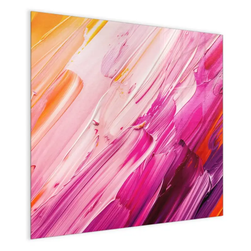 Solange Der Vorrat Reicht Magnettafel - Pinselstriche 30 x 30 cm
