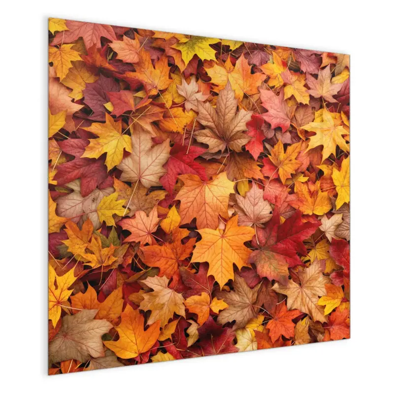 Magnettafel - Herbstlaub 30 x 30 cm Solange Der Vorrat Reicht