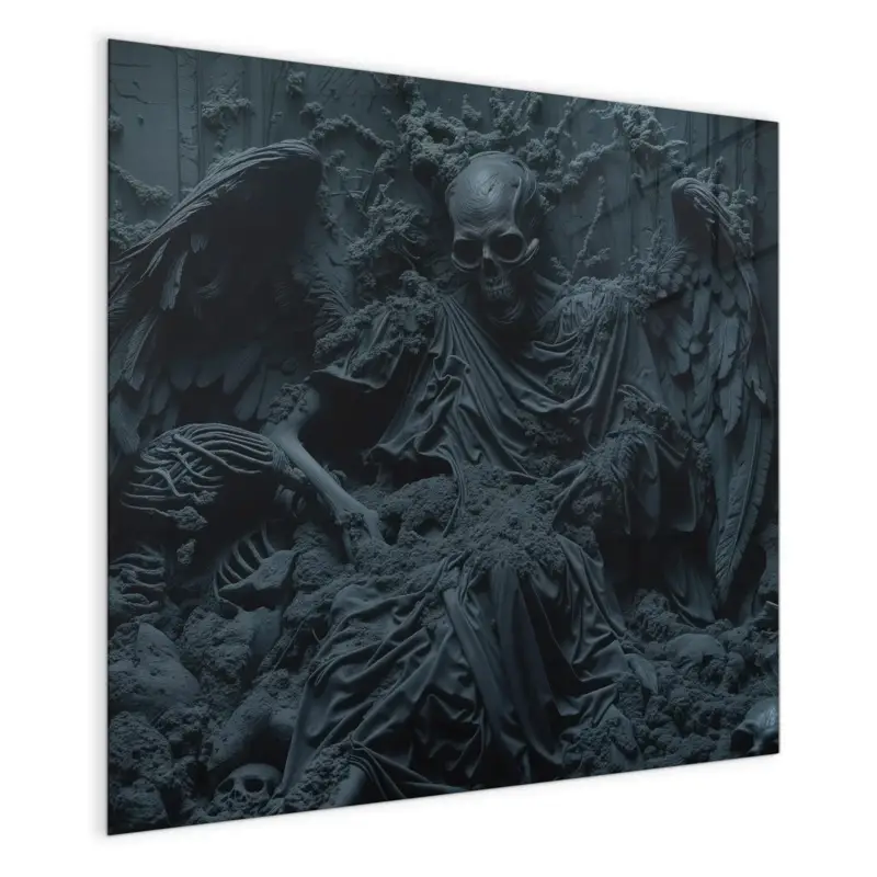 Magnettafel - Skeletthüter 30 x 30 cm Top-Angebot