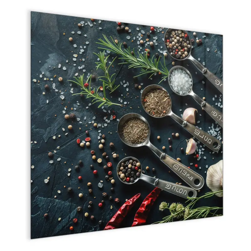 Magnettafel - Kräutersammlung 30 x 30 cm Schneller Versand