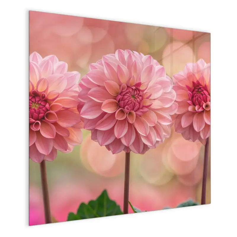 Magnettafel - Drei Blumenblüten 30 x 30 cm Top-Seller