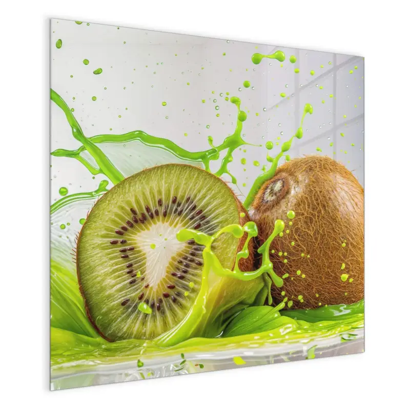 Knallerangebot Magnettafel - Kiwi Spritzer 30 x 30 cm