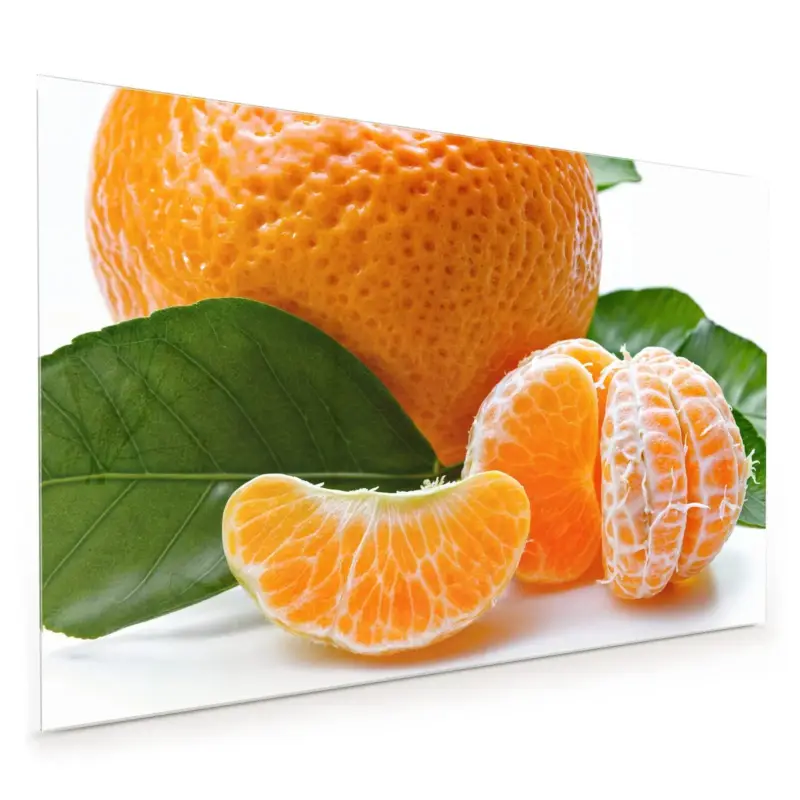 Sonderaktion Küchenrückwand - Frische Mandarine 40 x 40 cm