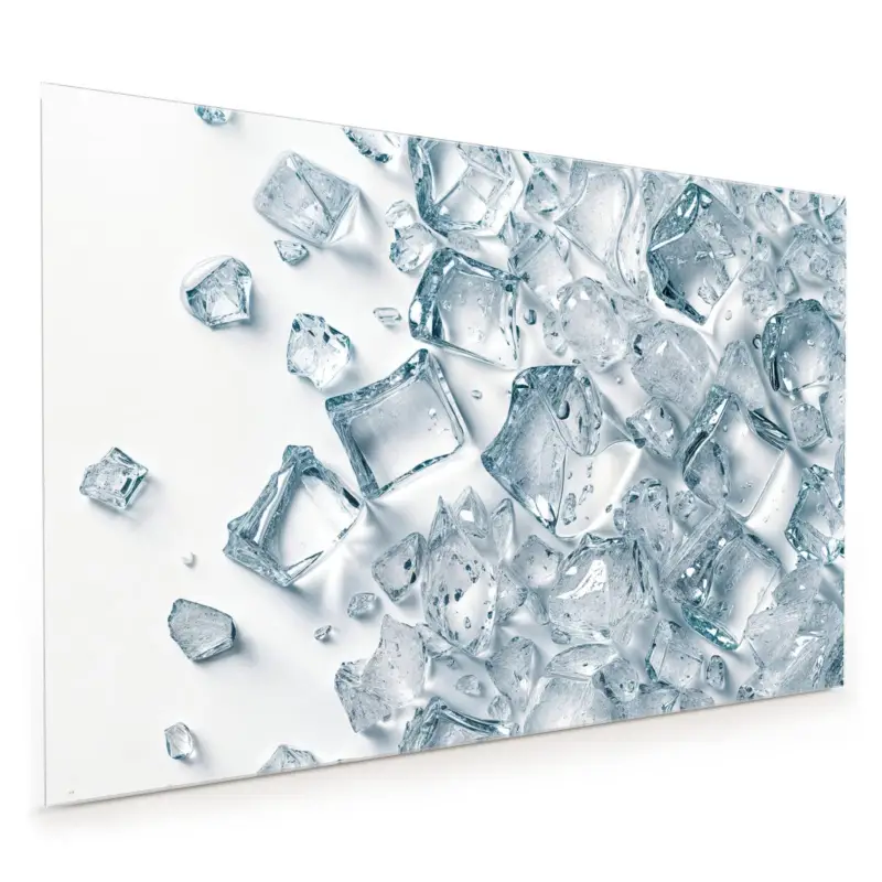 Highlight Küchenrückwand - Eiswürfel Haufen 40 x 40 cm