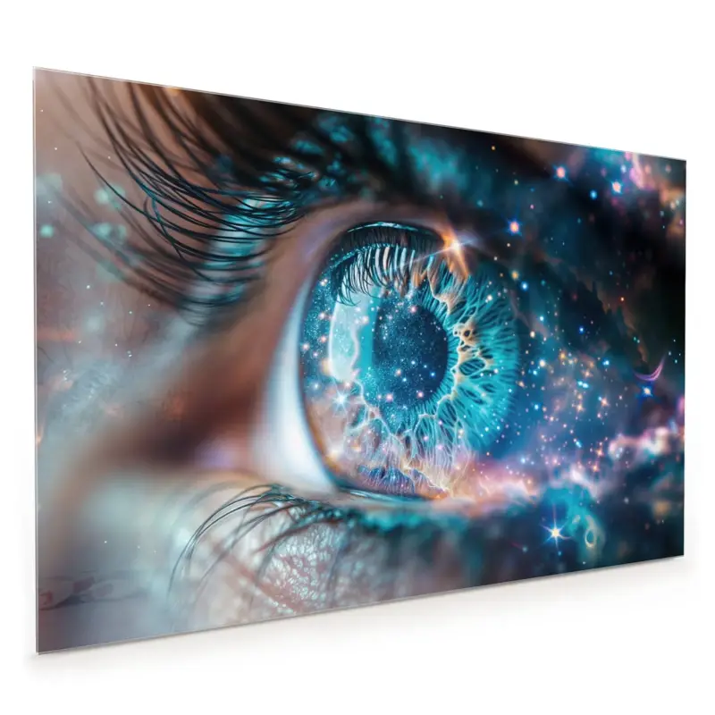 Küchenrückwand - Galaktisches Auge 40 x 40 cm Abverkauf