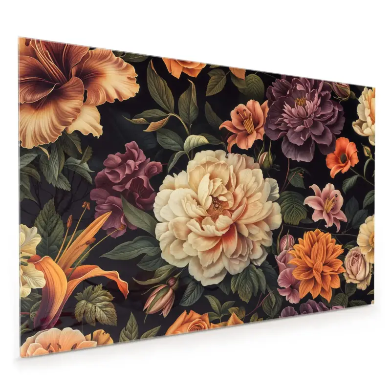 Küchenrückwand - Blumenwiese Kunst 40 x 40 cm Bestseller