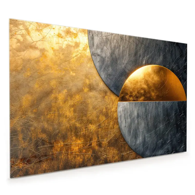 Küchenrückwand - Abstrakte Kreise 40 x 40 cm Top-Angebot