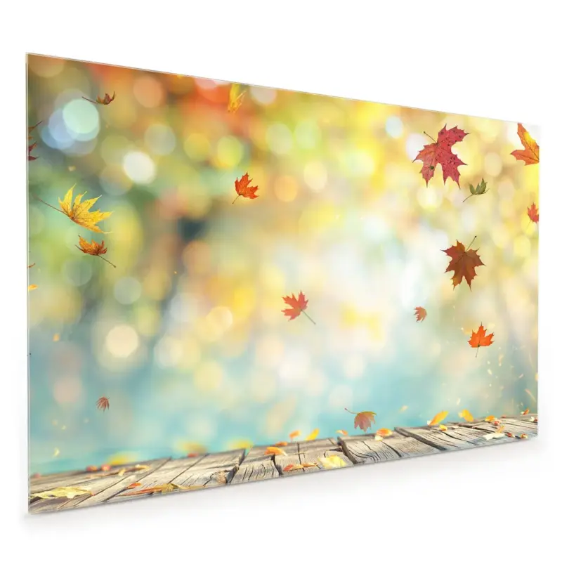 Küchenrückwand - Herbstlaub Wald 40 x 40 cm Top-Seller