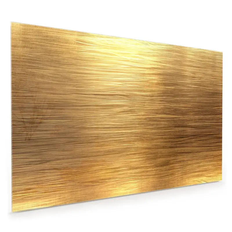 Küchenrückwand - Golden Textured Surface 40 x 40 cm Neu
