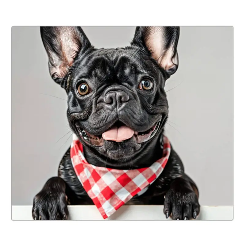 Herdabdeckplatte Französische Bulldogge 1-Teilig (60x52cm) Wochenendangebot