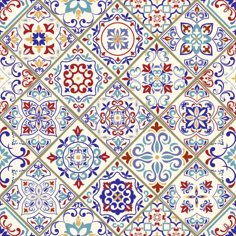 Sonderangebot Badrückwand Patchwork