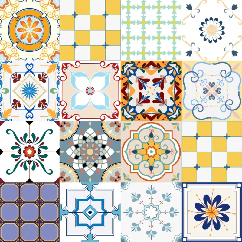Neue Kollektion Toilettenrückwand Patchwork