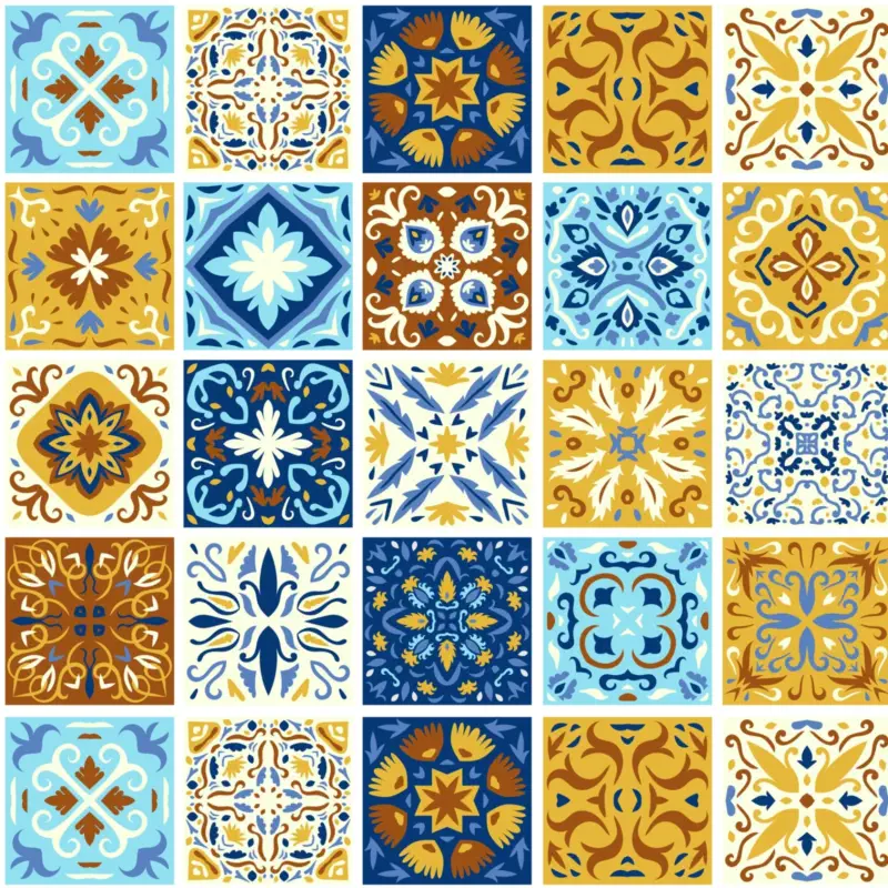 Toilettenrückwand Patchwork Bestseller