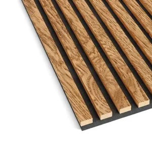 Akustikpaneel 3D auf Filz 60x60 - Eichenfurnier - LAMEO Top-Preis