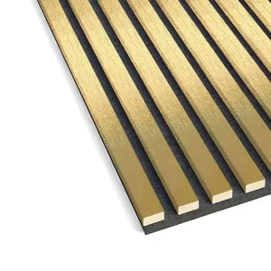 Akustikpaneel 3D auf Filz 60x60 - Gold - LAMEO Sonderaktion