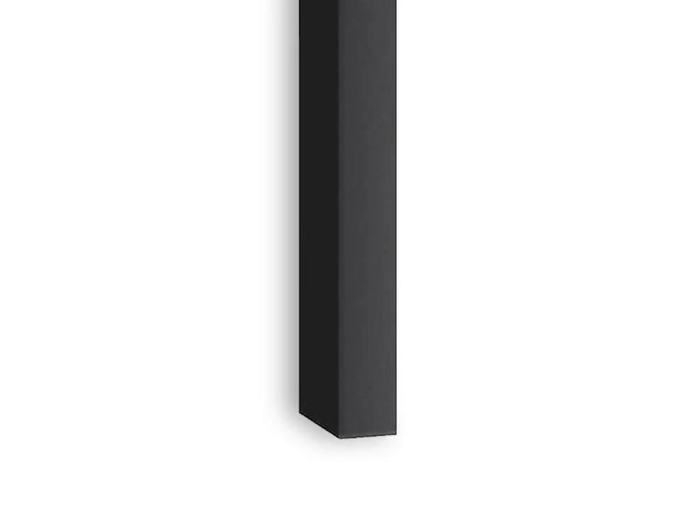 Lamellenleiste 16x30 mm Schwarz Matt LAMEO Garantierte Lieferung