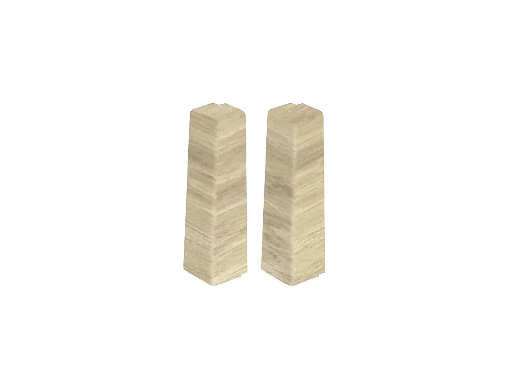 Außenecke für PVC-Sockelleiste Masterline 60 Crotone Matt Creativa – 2 Stück Highlight