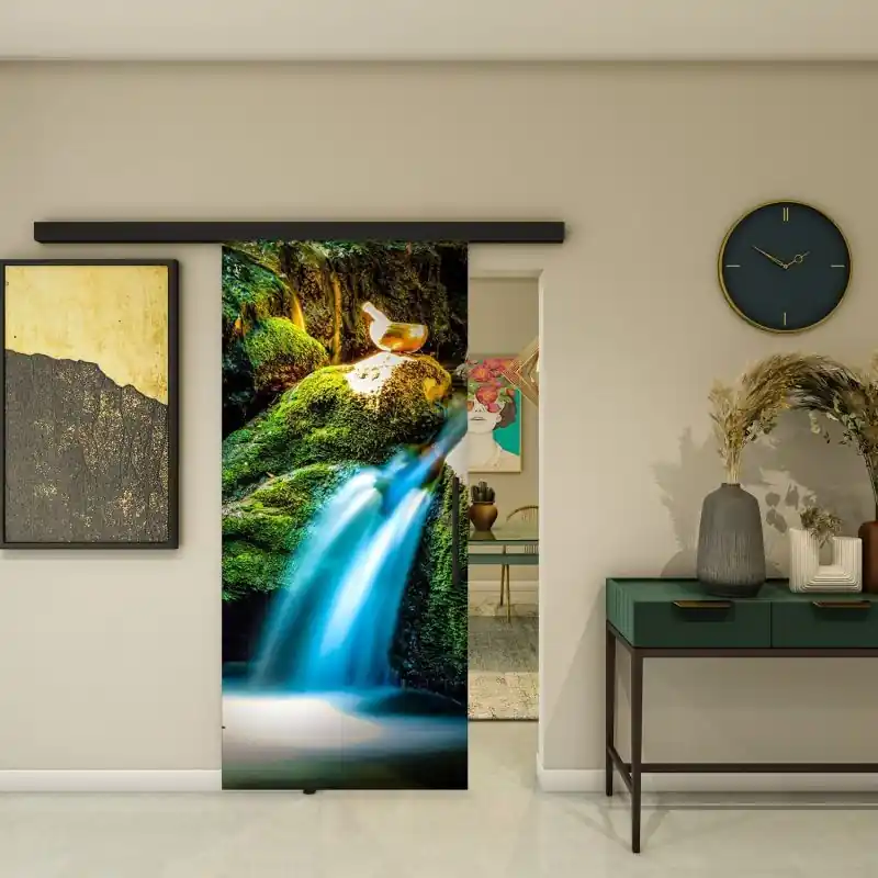 Glasschiebetür BLACK-LINE - Fotoprint Modell 311 Abverkauf
