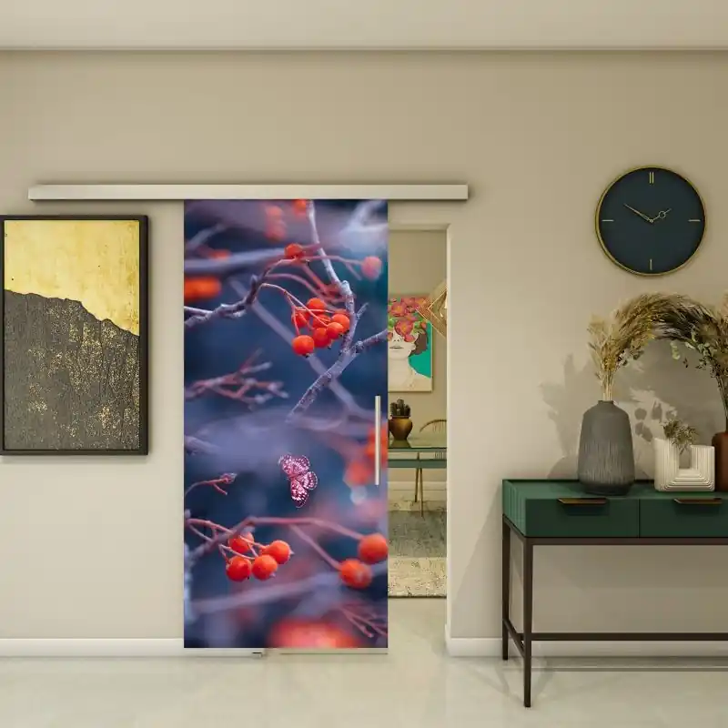 Glasschiebetür SLIM-LINE - Fotoprint Modell 58 Günstig