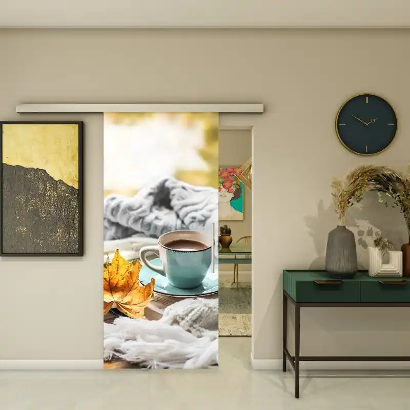 Glasschiebetür SLIM-LINE - Fotoprint Modell 66 Zertifiziert