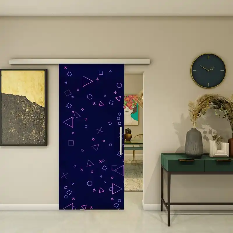 Glasschiebetür SLIM-LINE - Fotoprint Modell 82 Neuheit
