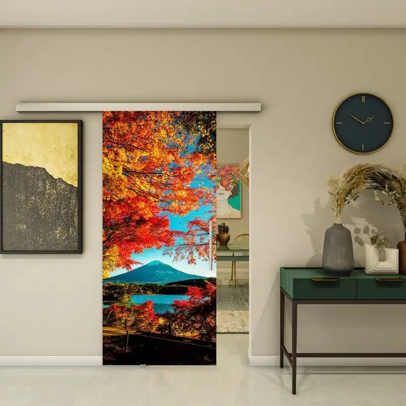 Jetzt Kaufen Glasschiebetür SLIM-LINE - Fotoprint Modell 181