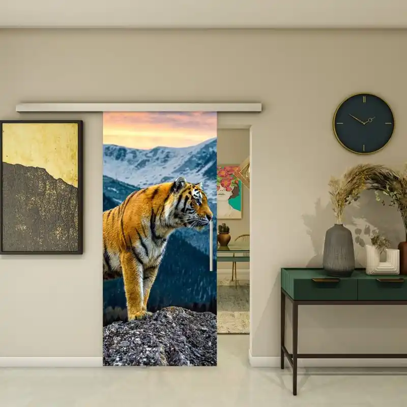 Glasschiebetür SLIM-LINE - Fotoprint Modell 244 Direkt Vom Hersteller