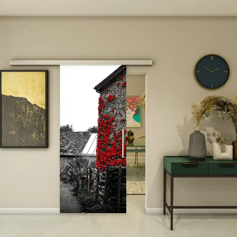 Glasschiebetür SLIM-LINE - Fotoprint Modell 254 Preisreduziert
