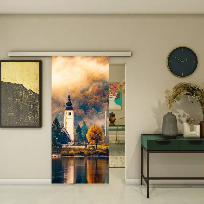 Glasschiebetür SLIM-LINE - Fotoprint Modell 278 Wochenendangebot