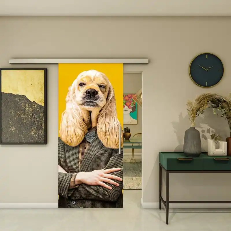 Glasschiebetür SLIM-LINE - Fotoprint Modell 337 Neuheit