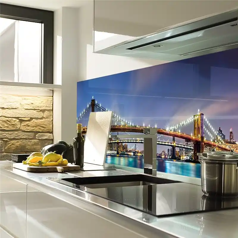 Bestpreis Glas Küchenrückwand 6 mm ESG Motive KRWM-0840