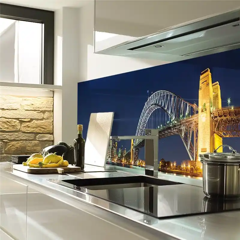 Sofort Bestellen Glas Küchenrückwand 6 mm ESG Motive KRWM-0877