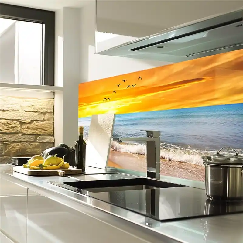 Solange Der Vorrat Reicht Glas Küchenrückwand 6 mm ESG Motive KRWM-0980