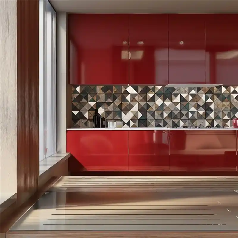 Aktuell Küchenrückwand Platte 6 mm ESG Fliesenmotive KRWF-19-25