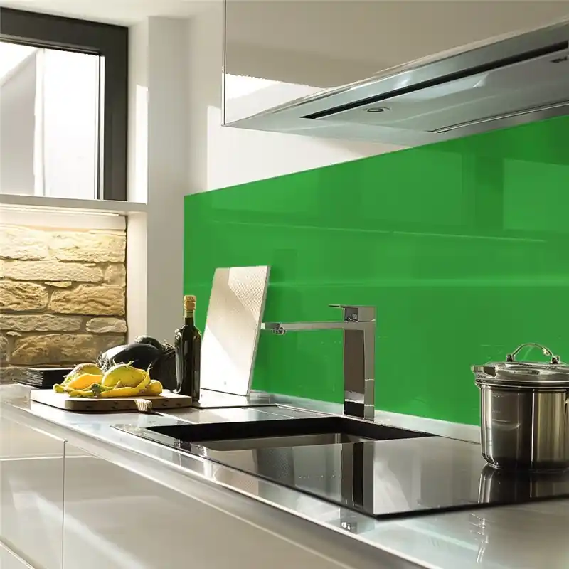 Expressversand Küchenrückwand Glas 6 mm ESG Ral-Töne KRWR-6017