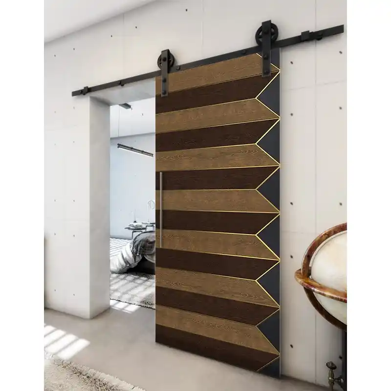 Holzschiebetür Barn-Line - Holz-Mix Model 1007 Top-Preis