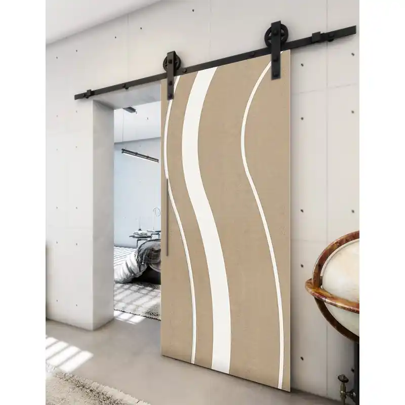 Online Kaufen Holzschiebetür Barn-Line - Eiche und Weiss Model 1064