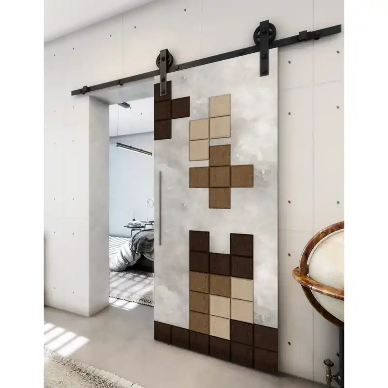 Ausverkauf Holzschiebetür Barn-Line - Holz-Mix Model 2081