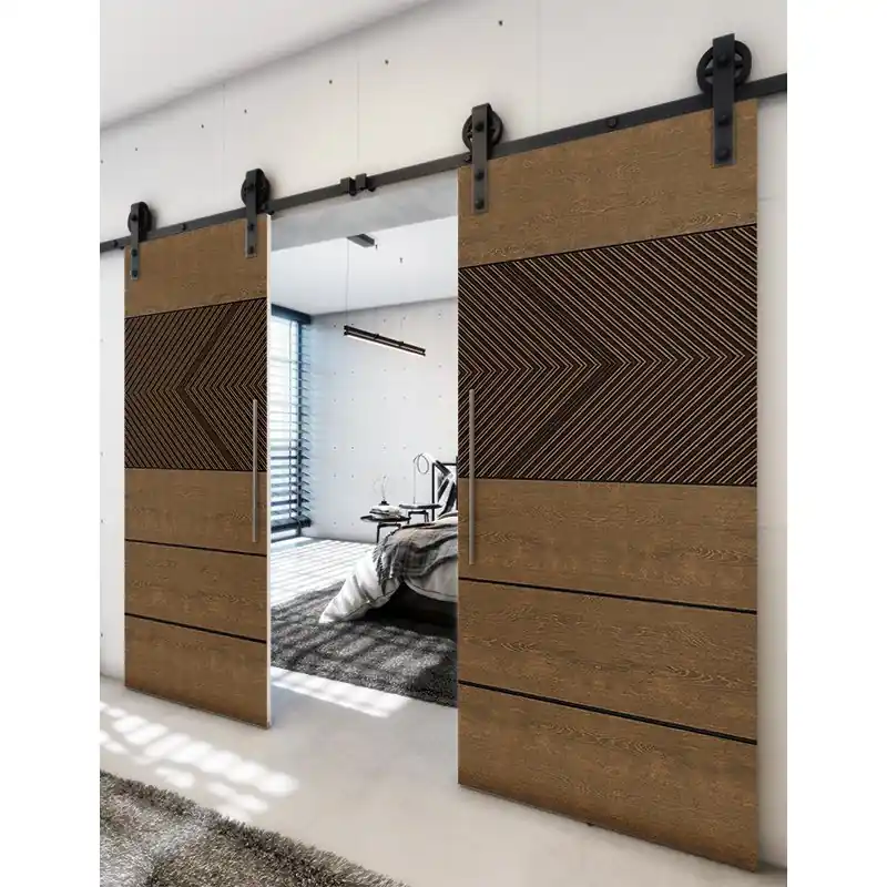Abverkauf Holzschiebetür Barn-Line - Holz-Mix Model 3020