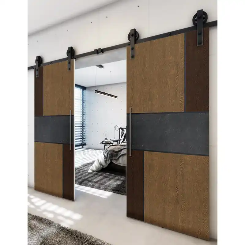 Ausverkauf Holzschiebetür Barn-Line - Holz-Mix Model 3027
