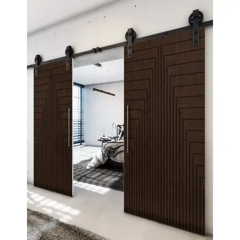 Kostenloser Rückversand Holzschiebetür Barn-Line - Wenge Model 3052
