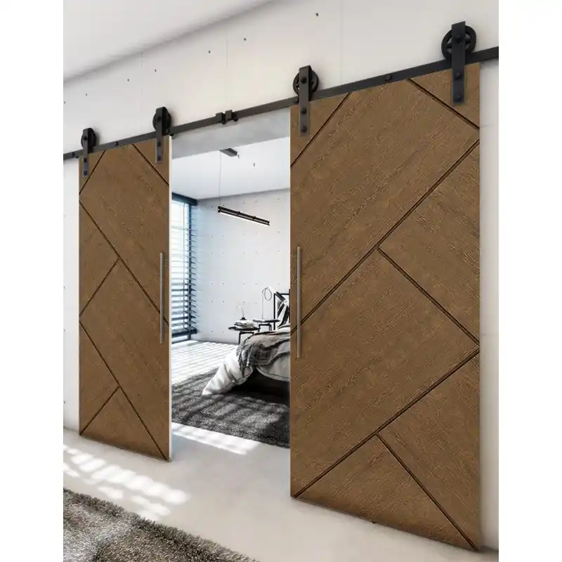 Bestseller Holzschiebetür Barn-Line - Nussbaum Model 3026