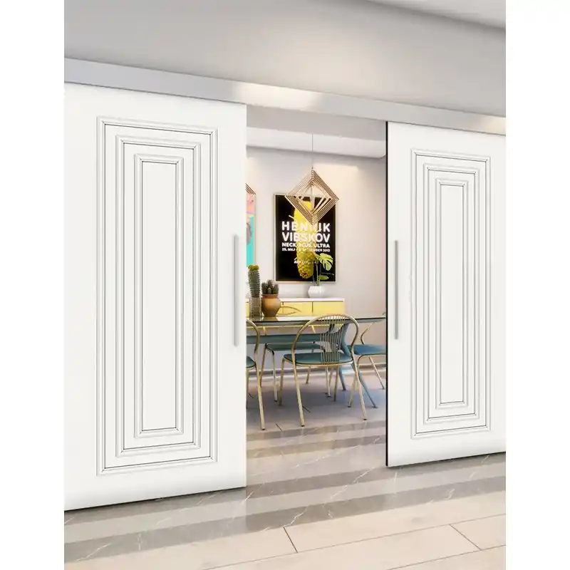 Holzschiebetür Eco-Line - Weiss Model 4002 Online Kaufen