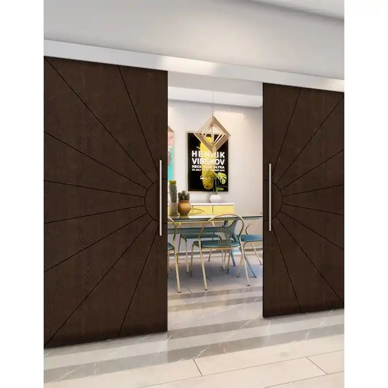 Bestpreis Holzschiebetür Eco-Line - Wenge Model 4074