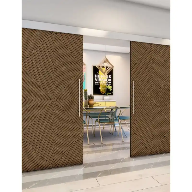 Holzschiebetür Eco-Line - Nussbaum Model 4054 Top-Seller