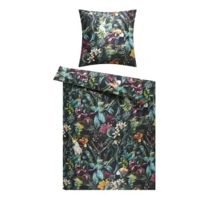Kostenloser Versand indigo Mako-Satin Bettwäsche Holiday