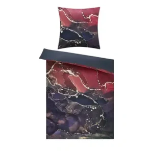 indigo Mako-Satin Bettwäsche Midnight Preis Gesenkt