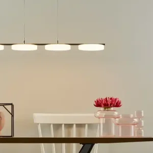 Angebot KHG LED-Pendelleuchte, 4-flammig, Nickel-matt