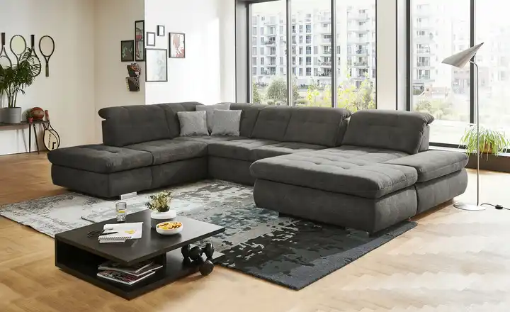 Solange Der Vorrat Reicht Kollektion Kraft Wohnlandschaft mit verschiedenen Funktionen Spencer